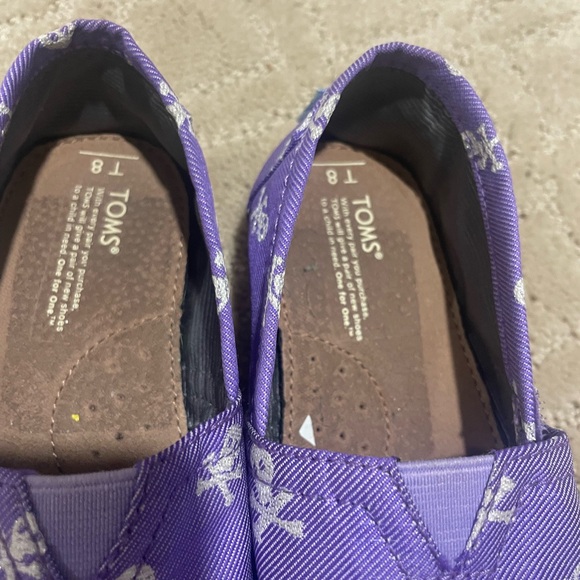 Tom’s glitter skull toddler size T8 - Picture 5 of 6